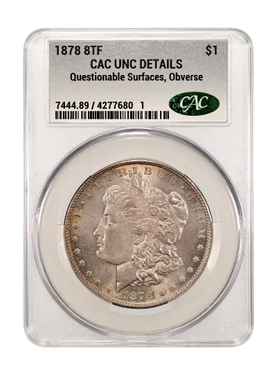 CAC Grading Coin Obverse