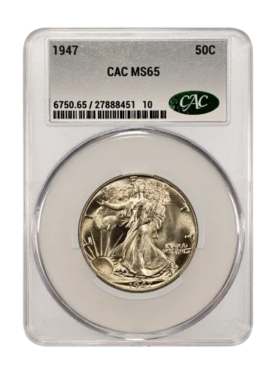CAC Grading Coin Obverse
