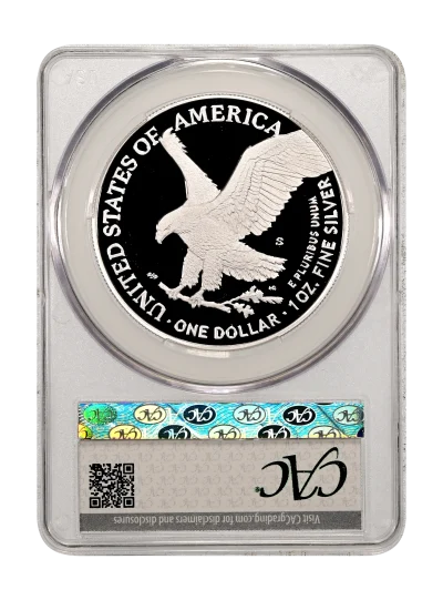 CAC Grading Coin Reverse