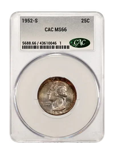 CAC Grading Coin Obverse