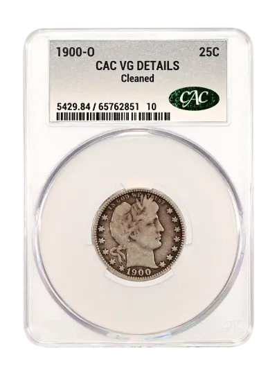 CAC Grading Coin Obverse