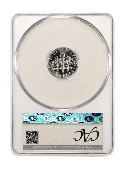 CAC Grading Coin Reverse