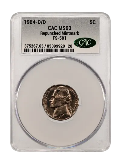 CAC Grading Coin Obverse