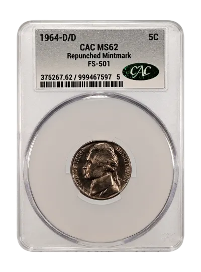 CAC Grading Coin Obverse