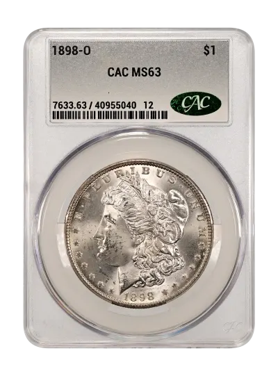 CAC Grading Coin Obverse