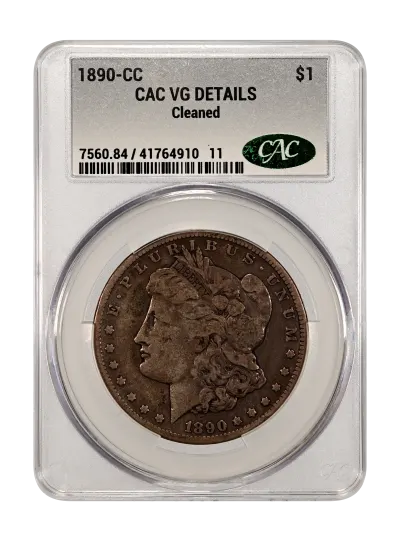CAC Grading Coin Obverse