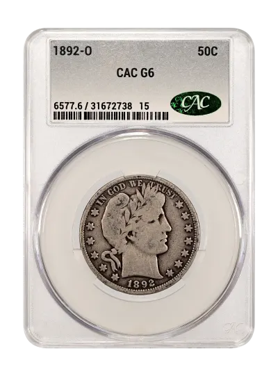 CAC Grading Coin Obverse