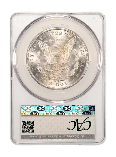 CAC Grading Coin Reverse