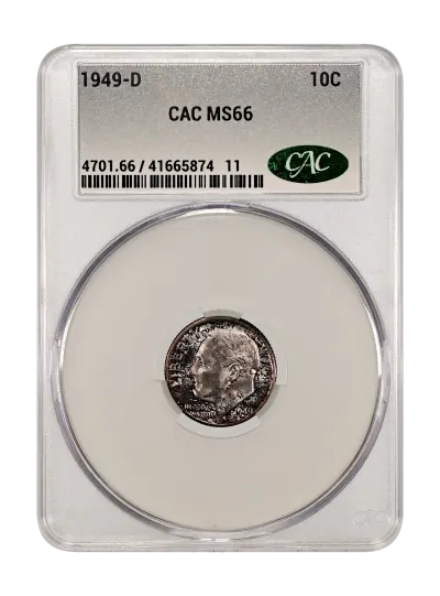 CAC Grading Coin Obverse