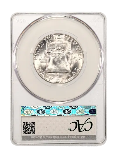 CAC Grading Coin Reverse