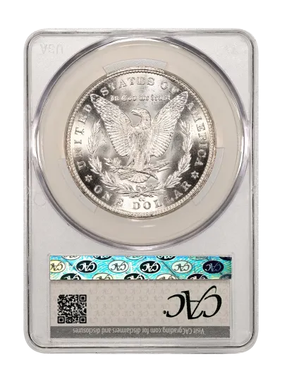 CAC Grading Coin Reverse