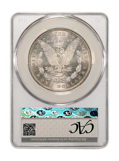 CAC Grading Coin Reverse