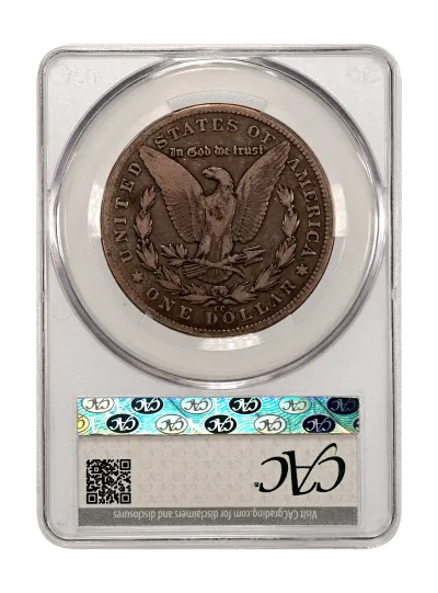 CAC Grading Coin Reverse