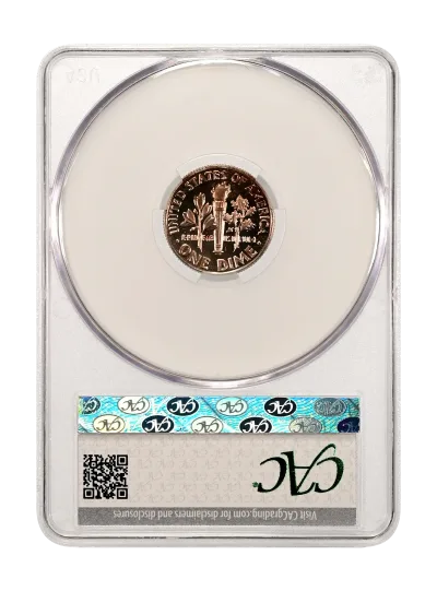 CAC Grading Coin Reverse