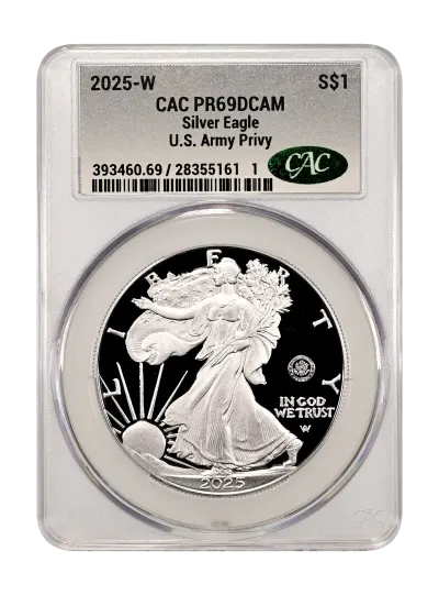 CAC Grading Coin Obverse