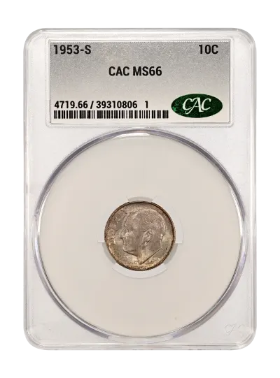 CAC Grading Coin Obverse