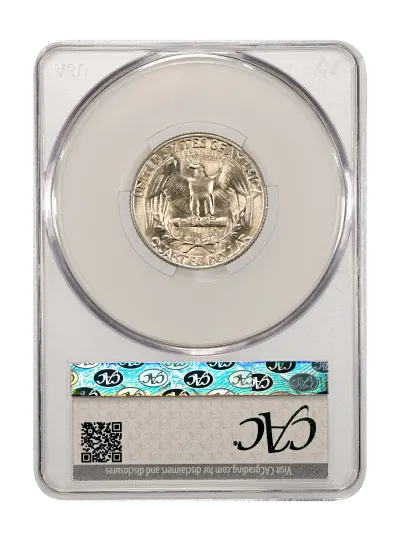 CAC Grading Coin Reverse