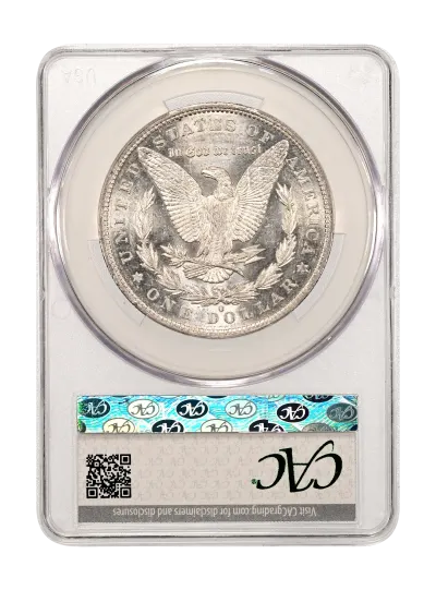 CAC Grading Coin Reverse