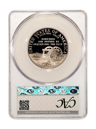 CAC Grading Coin Reverse