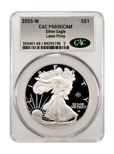 CAC Grading Coin Obverse