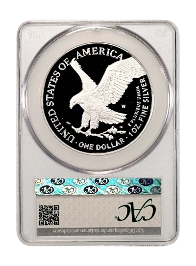CAC Grading Coin Reverse