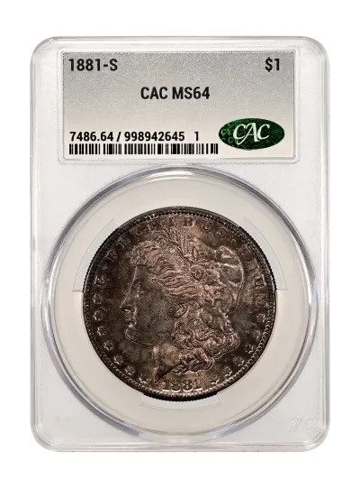 CAC Grading Coin Obverse