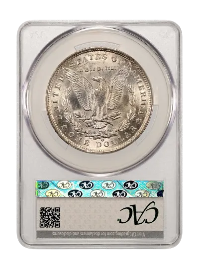 CAC Grading Coin Reverse