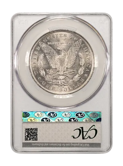 CAC Grading Coin Reverse