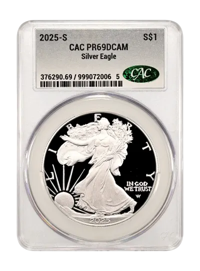 CAC Grading Coin Obverse