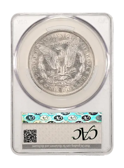 CAC Grading Coin Reverse