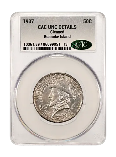 CAC Grading Coin Obverse