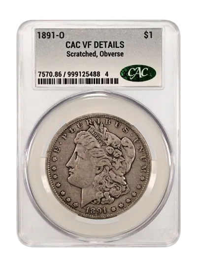 CAC Grading Coin Obverse