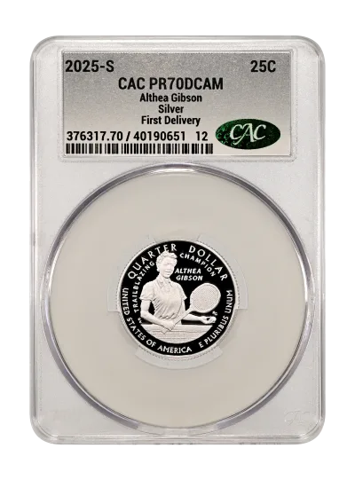 CAC Grading Coin Obverse