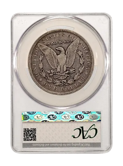 CAC Grading Coin Reverse