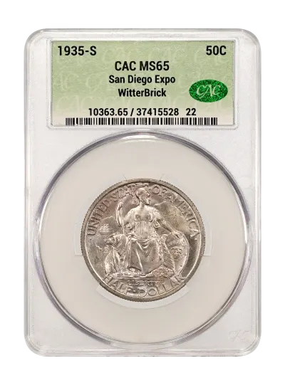 CAC Grading Coin Obverse