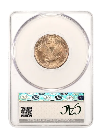 CAC Grading Coin Reverse