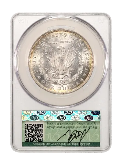 CAC Grading Coin Reverse