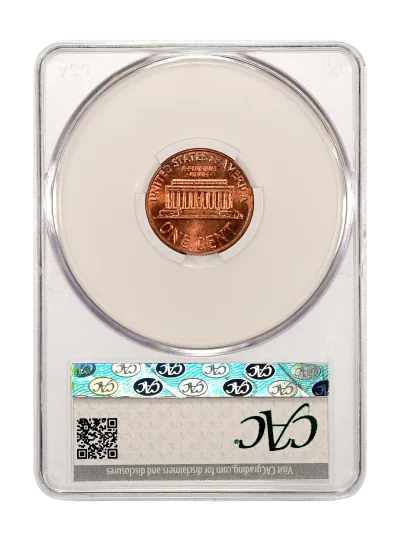 CAC Grading Coin Reverse