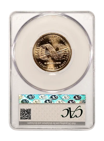 CAC Grading Coin Reverse