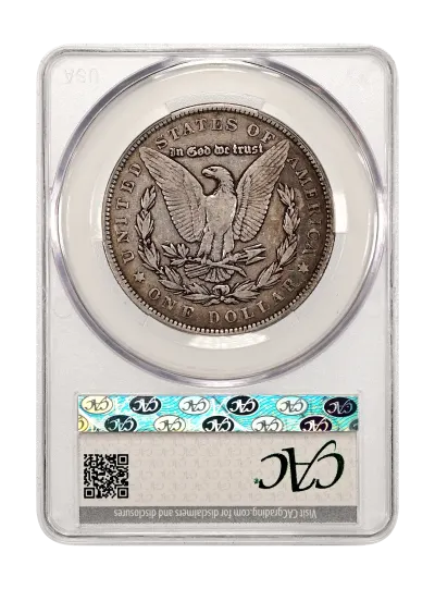 CAC Grading Coin Reverse