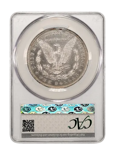 CAC Grading Coin Reverse