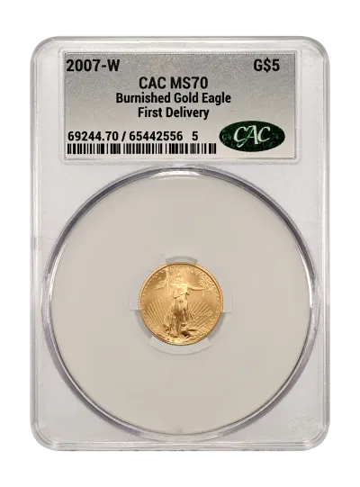 CAC Grading Coin Obverse