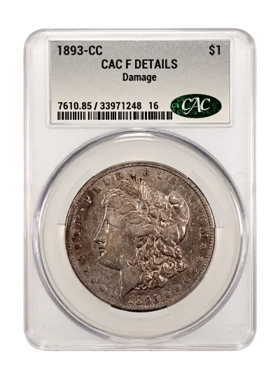 CAC Grading Coin Obverse