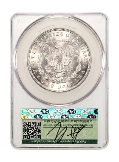 CAC Grading Coin Reverse