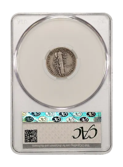 CAC Grading Coin Reverse