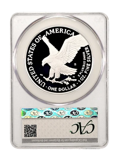 CAC Grading Coin Reverse