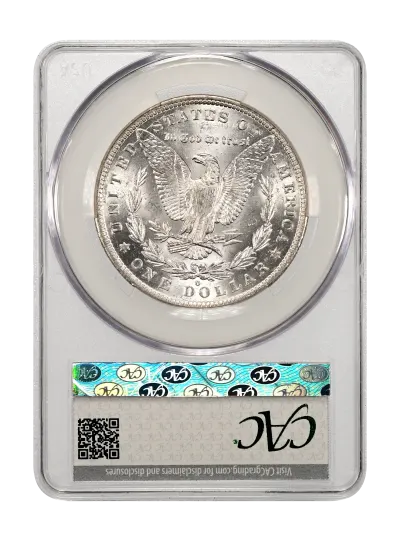 CAC Grading Coin Reverse