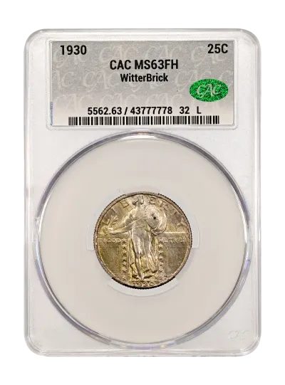 CAC Grading Coin Obverse