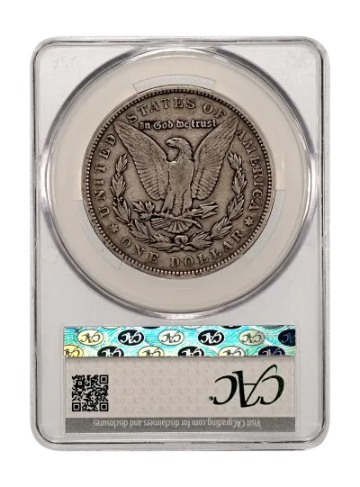 CAC Grading Coin Reverse