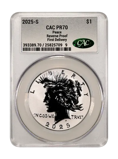 CAC Grading Coin Obverse